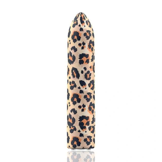 Wibrator Pocisk Custom Bullets Leopard Magnetic USB | 100% ORYGINAŁ| DYSKRETNA PRZESYŁKA